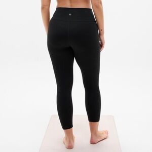 Athleta Transcend 7/8 Black Tight